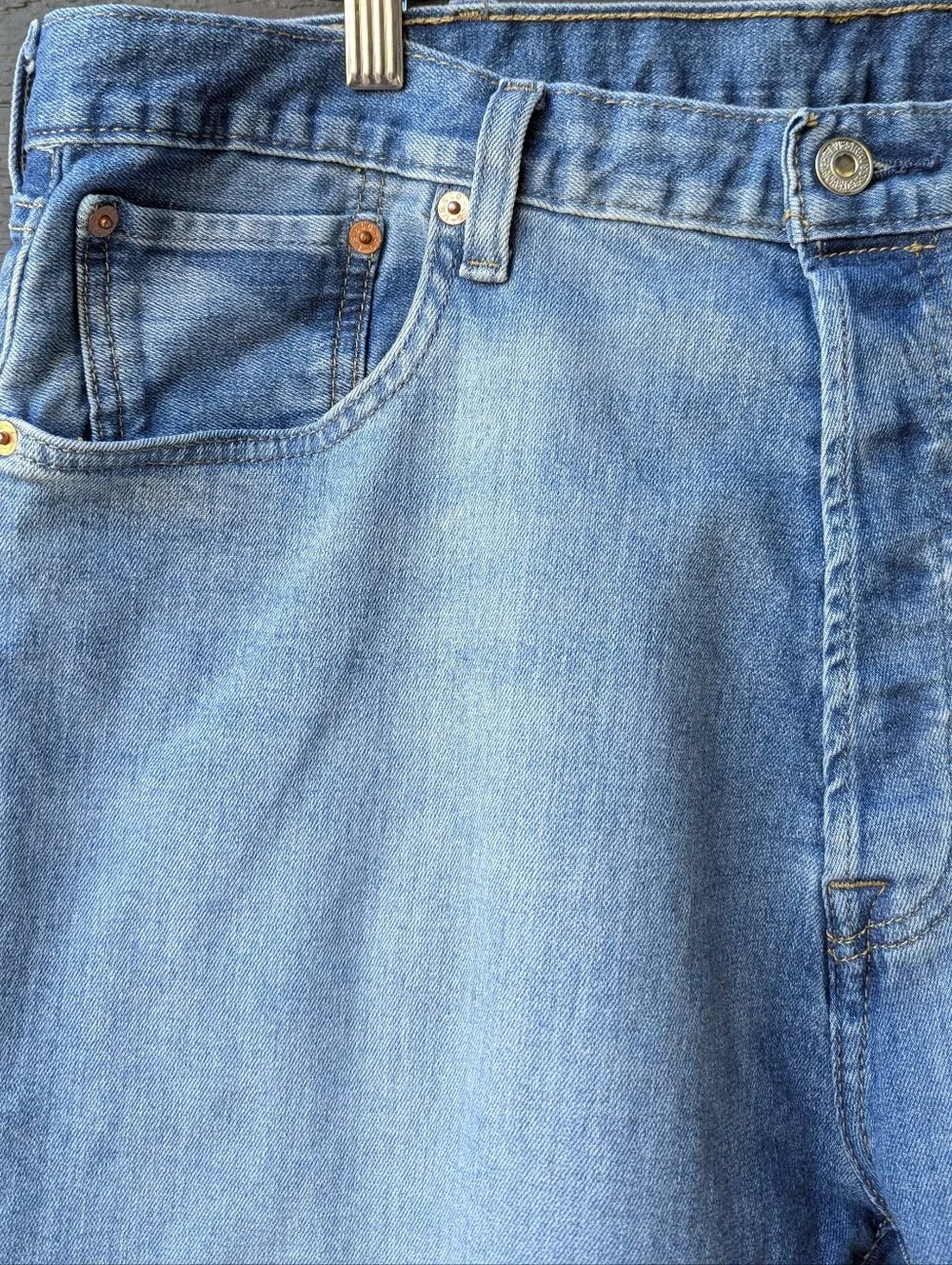 Levi's 501 Men’s Straight-Leg Jeans Size W38L32 Stretch
